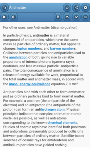 اسکرین شات برنامه Particle physics 2