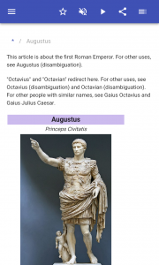 اسکرین شات 2 برنامه Roman emperors