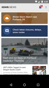 اسکرین شات برنامه KGW 8 News - Portland 1