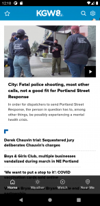 اسکرین شات 1 برنامه Portland, Oregon News from KGW