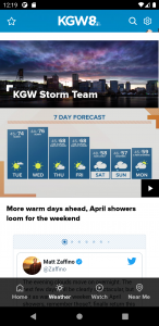 اسکرین شات 2 برنامه Portland, Oregon News from KGW