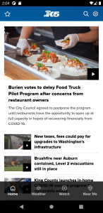 اسکرین شات 1 برنامه KING 5 News for Seattle/Tacoma