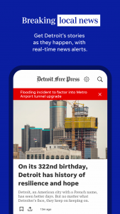 اسکرین شات 1 برنامه Detroit Free Press: Freep