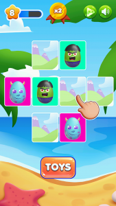 اسکرین شات 4 بازی Surprise Eggs Memory