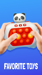 اسکرین شات 3 برنامه Fidget Games: Pop It Toys