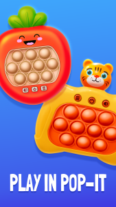 اسکرین شات 4 برنامه Fidget Games: Pop It Toys