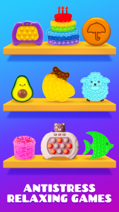 اسکرین شات برنامه Antistress Relax Relief Games 1