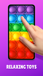 اسکرین شات برنامه Pop It Antistress Fidget Games 3