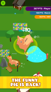 اسکرین شات بازی Piggy io - Pig Evolution 1