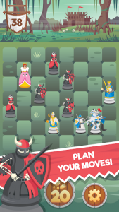 اسکرین شات بازی Knight Saves Queen - Brain Training Chess Puzzles 3