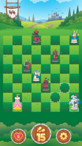 اسکرین شات بازی Knight Saves Queen - Brain Training Chess Puzzles 6