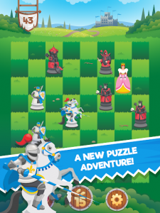 اسکرین شات بازی Knight Saves Queen - Brain Training Chess Puzzles 7