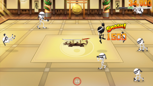 اسکرین شات بازی Stickninja Smash - Stickman Kung Fu Fighting 5