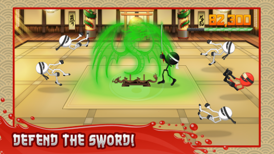 اسکرین شات بازی Stickninja Smash - Stickman Kung Fu Fighting 4
