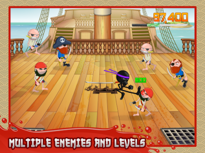 اسکرین شات بازی Stickninja Smash - Stickman Kung Fu Fighting 8