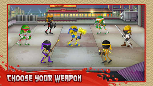 اسکرین شات بازی Stickninja Smash - Stickman Kung Fu Fighting 2