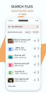 اسکرین شات برنامه My Files 3