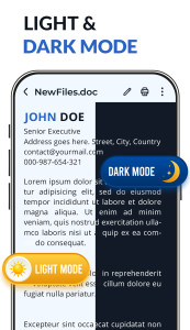 اسکرین شات 3 برنامه Word Reader Office Docs, Docx