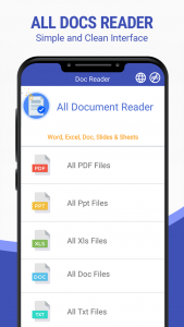 اسکرین شات 4 برنامه All Document Reader - Viewer