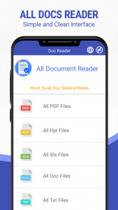 اسکرین شات برنامه All Document Reader - Viewer 4
