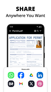 اسکرین شات 8 برنامه PDF Scanner : Document Reader