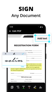 اسکرین شات 6 برنامه PDF Scanner : Document Reader