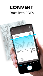 اسکرین شات 4 برنامه PDF Scanner : Document Reader