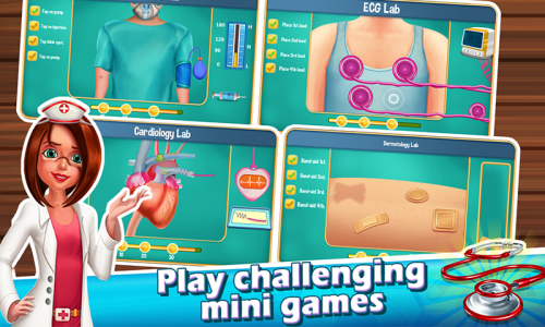 اسکرین شات بازی Doctor Madness : Hospital Game 2