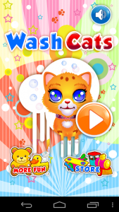 اسکرین شات بازی Cat Pet Wash 1
