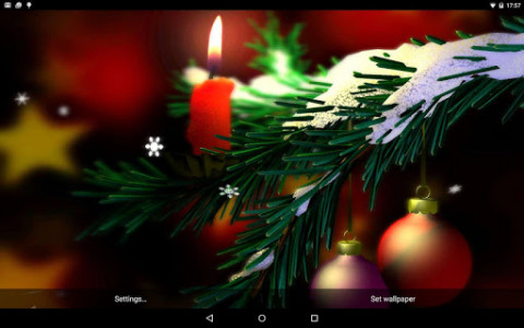 اسکرین شات برنامه Christmas in HD Gyro 3D 7