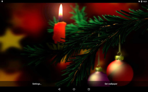 اسکرین شات برنامه Christmas in HD Gyro 3D 8