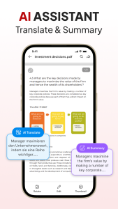 اسکرین شات 2 برنامه PDF Reader – Document Editor