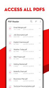 اسکرین شات برنامه PDF Viewer - PDF Reader 1