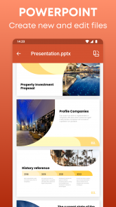 اسکرین شات 4 برنامه Office Reader - WORD/PDF/EXCEL