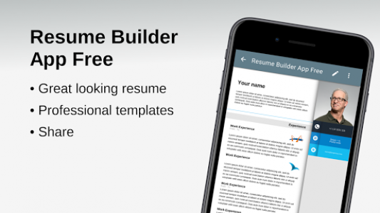 اسکرین شات برنامه Resume Builder App Free 1