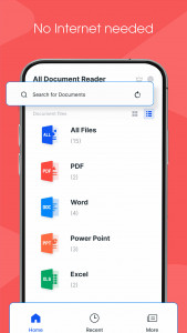 اسکرین شات برنامه All Document Reader and Viewer 8