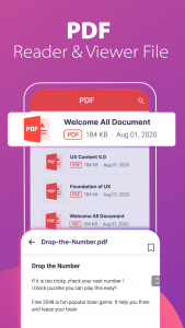 اسکرین شات برنامه All Document Reader and Viewer 2