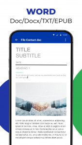 اسکرین شات برنامه All Document Reader and Viewer 4