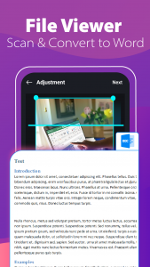 اسکرین شات برنامه All Document Reader and Viewer 5