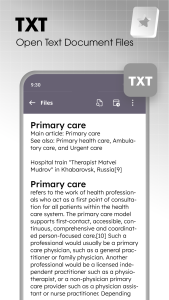 اسکرین شات 7 برنامه Document Reader & Viewer