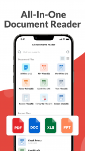 اسکرین شات 1 برنامه All Document Reader & Viewer
