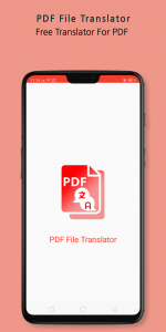 اسکرین شات 1 برنامه PDF File Translator