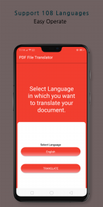 اسکرین شات 3 برنامه PDF File Translator
