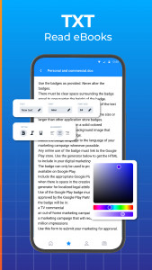اسکرین شات برنامه Office Word Reader Docx Viewer 7