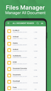 اسکرین شات برنامه All Document Reader & Viewer 7