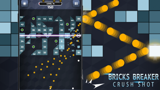 اسکرین شات بازی Bricks Breaker: Crush Shot 1