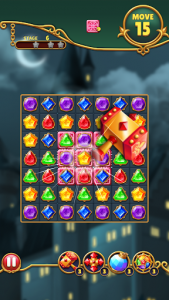 اسکرین شات بازی Jewels Mystery: Match 3 Puzzle 5