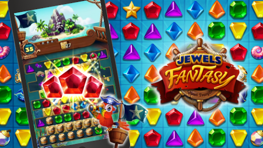 اسکرین شات بازی Jewels Fantasy : Quest Match 3 Puzzle 2