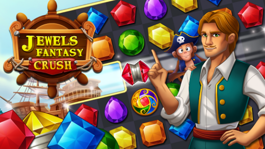 اسکرین شات بازی Jewels Fantasy Crush : Match 3 Puzzle 1