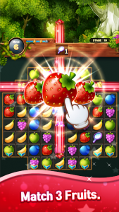 اسکرین شات بازی Sweet Fruit POP : Match 3 Puzzle 1